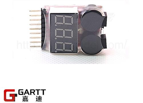 GARTT TT-002 Бортовой индикатор разряда батареи (1-8S)